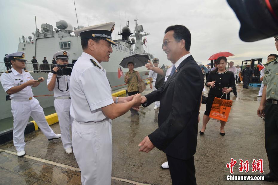 海軍第二十三批護(hù)航編隊(duì)訪問馬來西亞