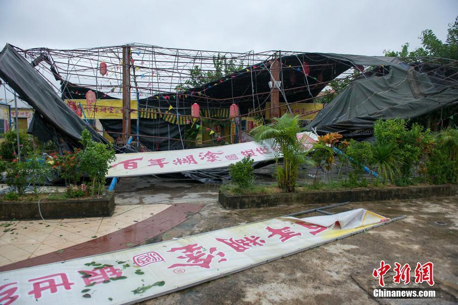 臺(tái)風(fēng)“莎莉嘉”登陸海南