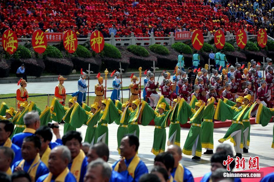 “媽祖故里”福建湄洲島舉行丙申年秋祭媽祖典禮