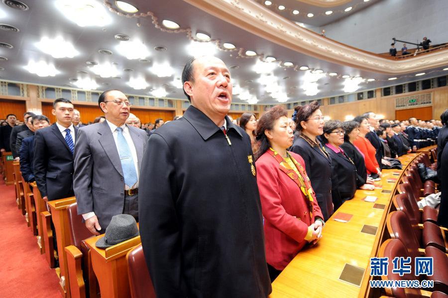 紀(jì)念孫中山先生誕辰150周年大會在人民大會堂舉行
