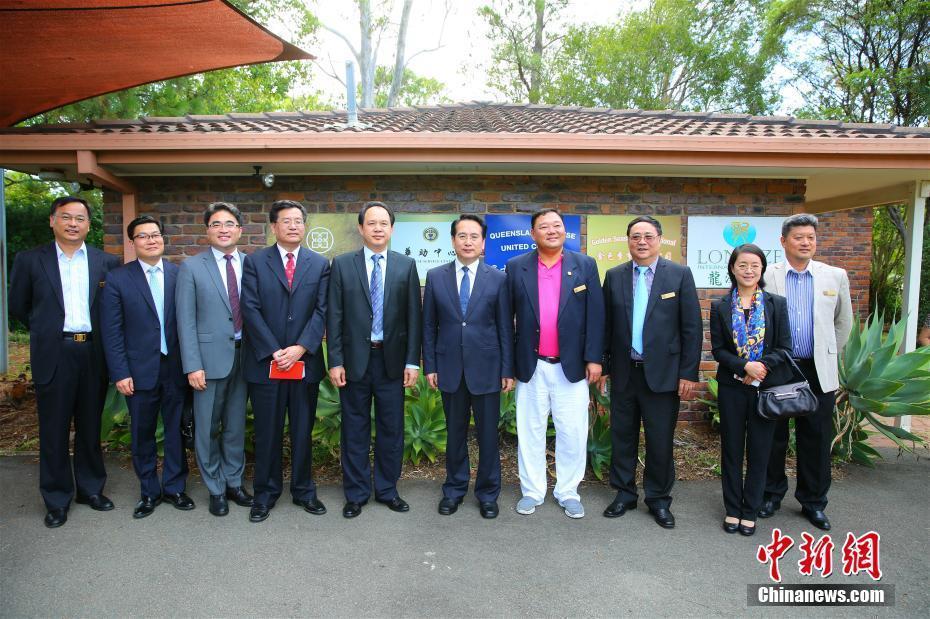 譚天星出席布里斯班和諧僑社建設(shè)座談會