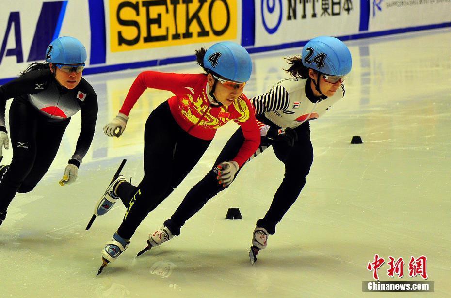 臧一澤在札幌亞冬會短道速滑女子500米奪冠