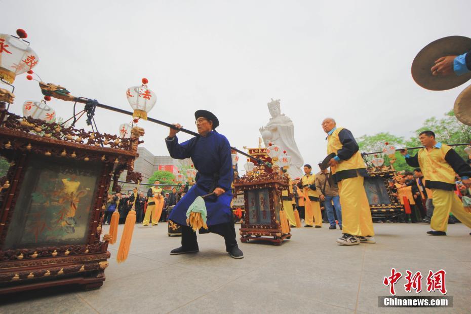 天津天后宮舉行媽祖誕辰1057年慶典