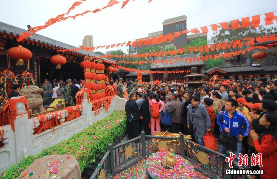 天津天后宮舉行媽祖誕辰1057年慶典