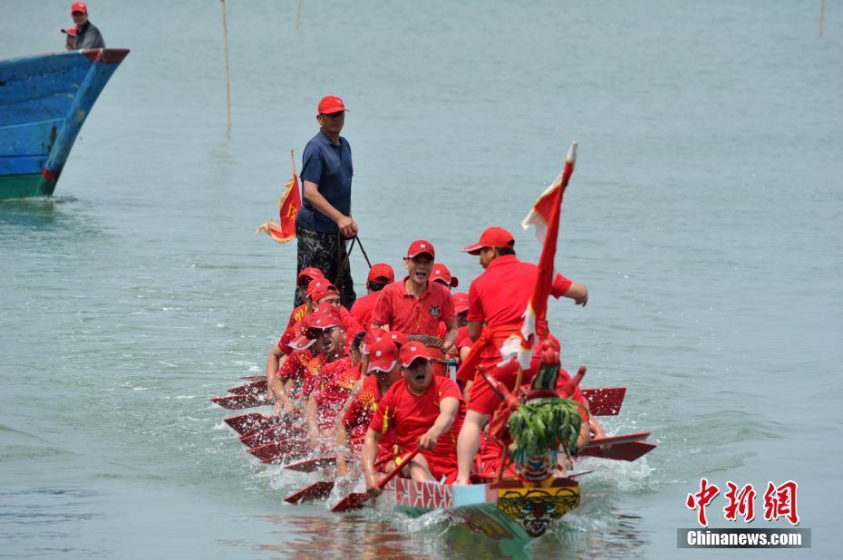 福建連江四百年的傳統 海上賽龍舟