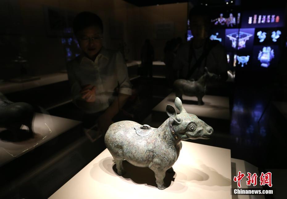 古中山國文物亮相西安 觀眾一睹神秘王國文化