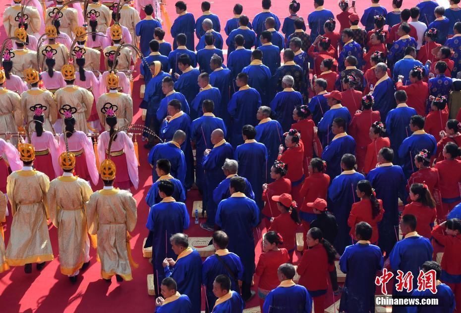 海內(nèi)外信眾“海祭媽祖” 共緬媽祖羽化升天1030周年