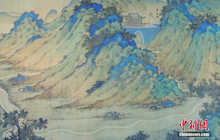 北京故宫博物院获赠明代《丝路山水地图》-中