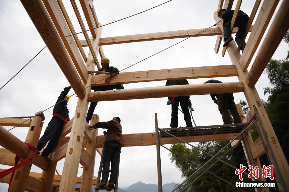 福建政和建中國單孔跨度最大的木拱廊橋