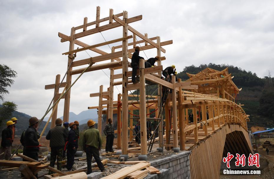 福建政和建中國單孔跨度最大的木拱廊橋