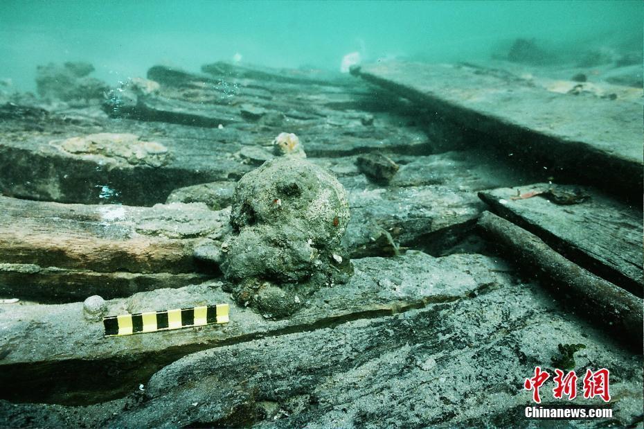 【圖刊】保存在深水中的歷史遺跡