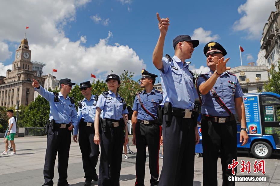 中意警方在上海開展聯(lián)合巡邏