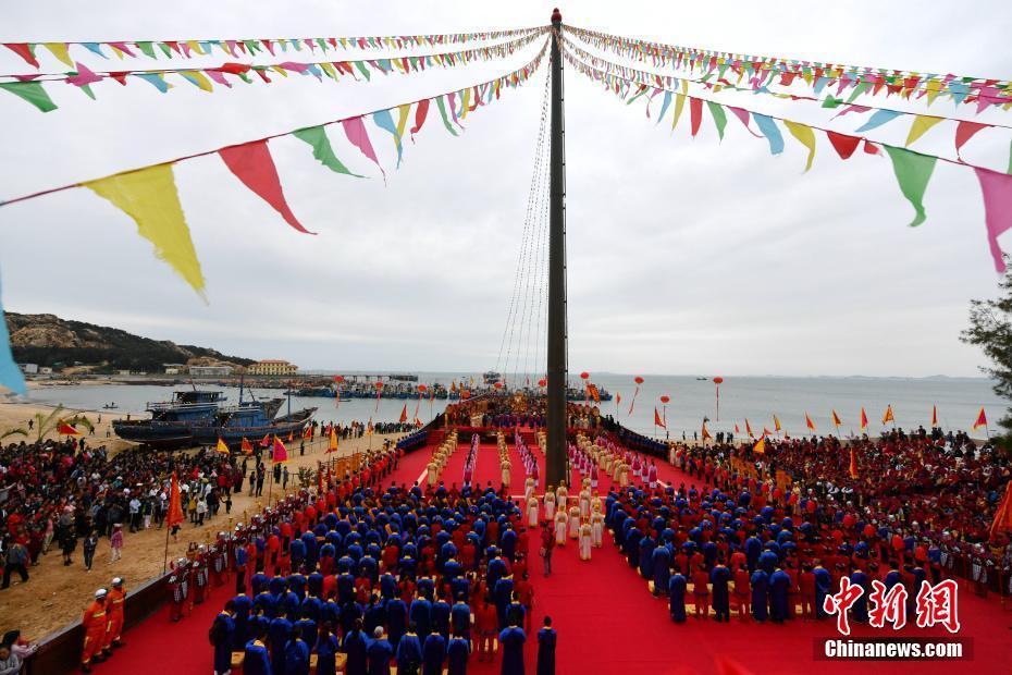 海內(nèi)外信眾海祭媽祖 紀(jì)念媽祖升天1031周年