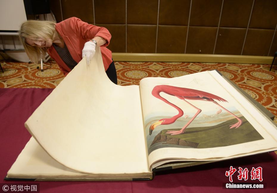 世界上最貴印刷書亮相 翻閱需要工作人員監(jiān)督