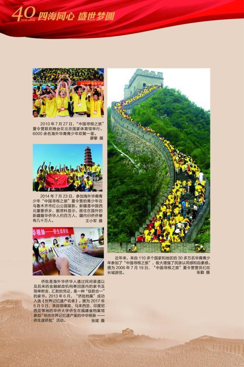 華僑華人與改革開放40周年圖片展