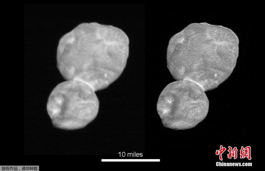 NASA公布人類探測最遙遠(yuǎn)天體“天涯海角”照片