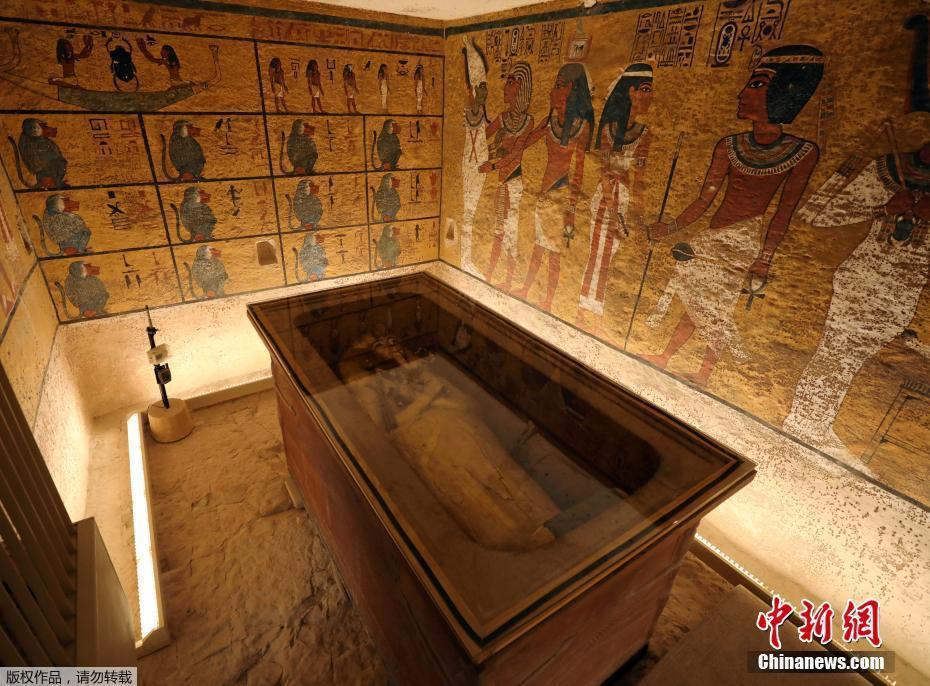 历经10年修复 埃及图坦卡蒙法老墓穴对外开放