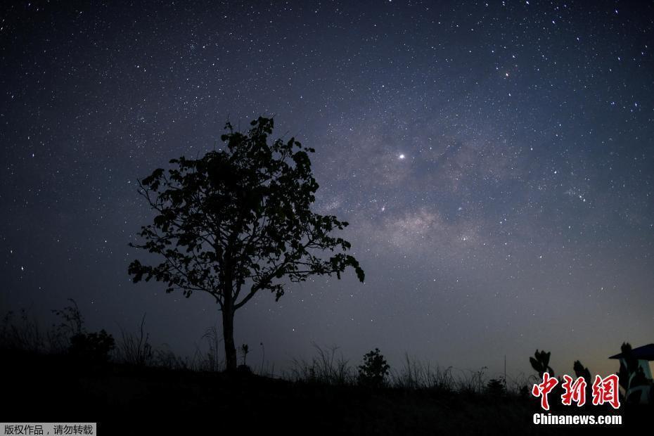 緬甸璀璨星空 繁星點點唯美如畫