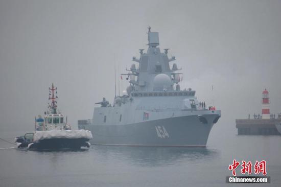 来华参加多国海军活动的外国舰艇陆续抵达青岛-中国侨网