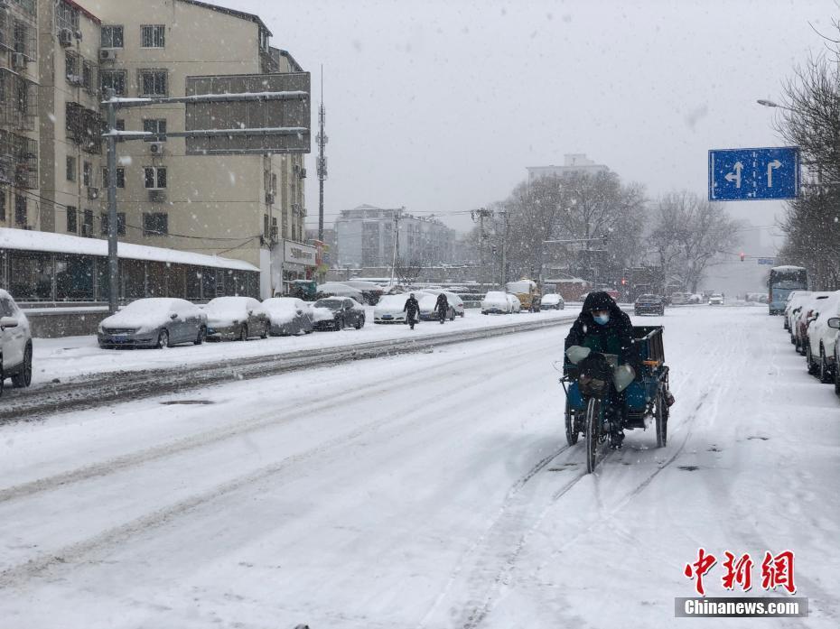 春雪潤無聲 北京大雪紛飛