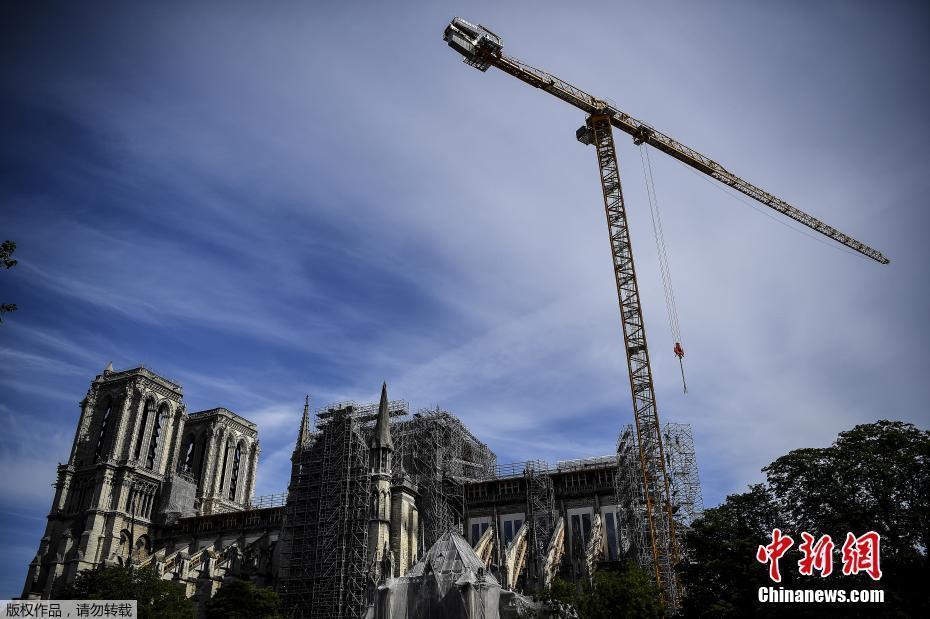 法国巴黎圣母院修复工作持续进行