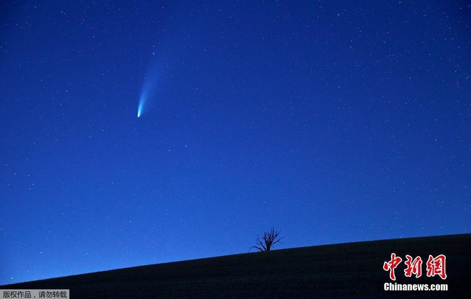 Neowise彗星登場北半球夜空