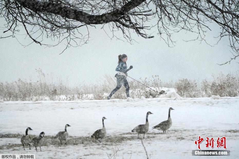 美國暴雪后迎來極端低溫 芝加哥氣溫降至冰點