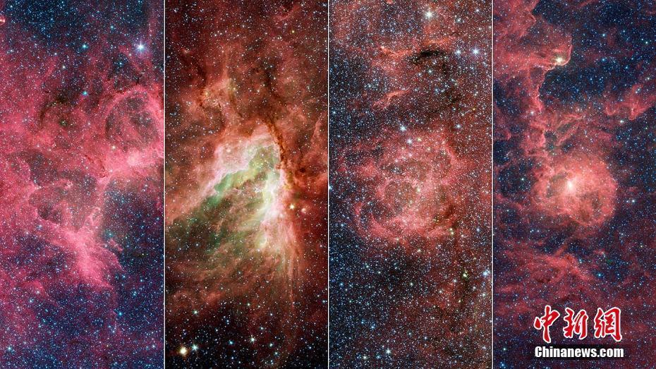 NASA：銀河系旋臂“斷裂處”出現恒星和氣體云