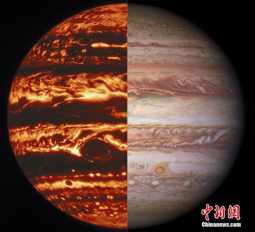 NASA探測器發現木星大紅斑深度可達數百公里