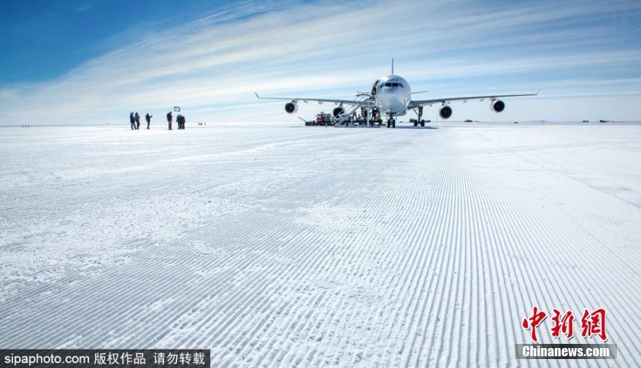 創(chuàng)造歷史,！A340在南極洲首次降落