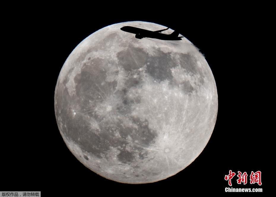 全球多地夜空觀測到滿月美景