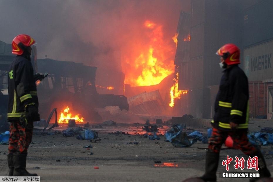 孟加拉集裝箱倉庫起火引發爆炸 遇難人數升至49人