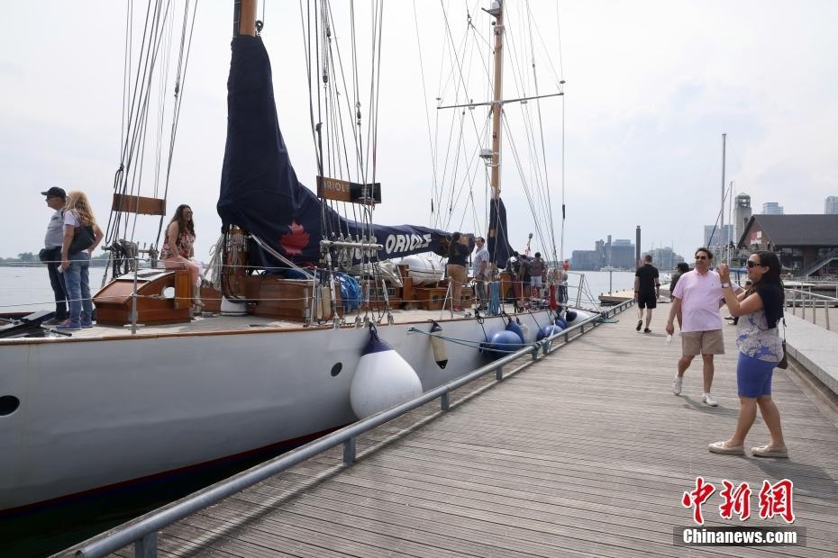 加拿大皇家海軍最古老艦船靠泊多倫多