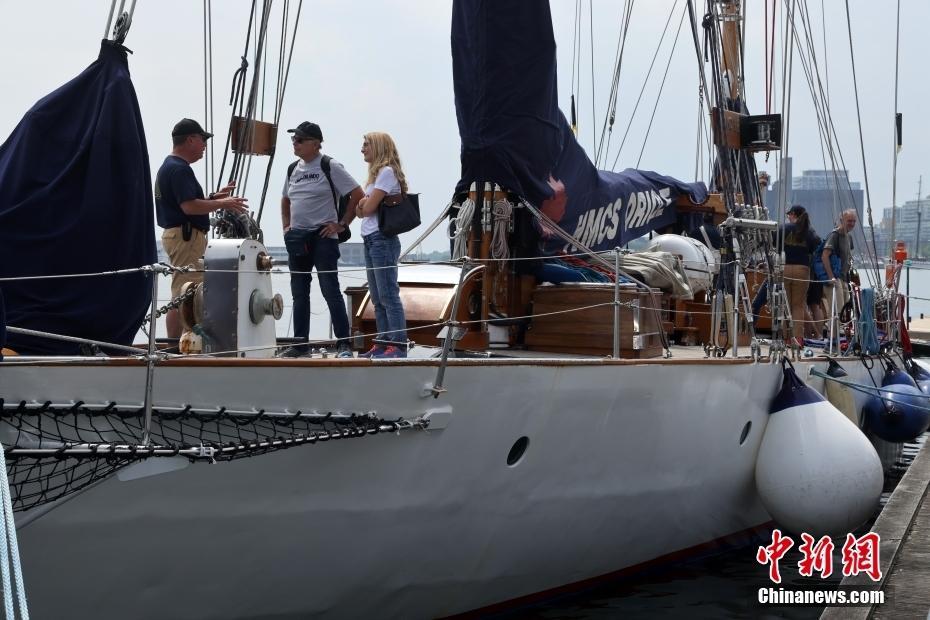 加拿大皇家海軍最古老艦船靠泊多倫多