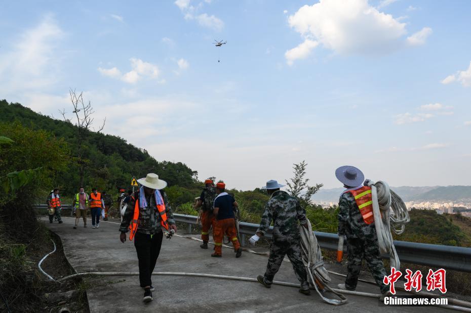 向火而行 直擊重慶北碚山火中的“逆行者”