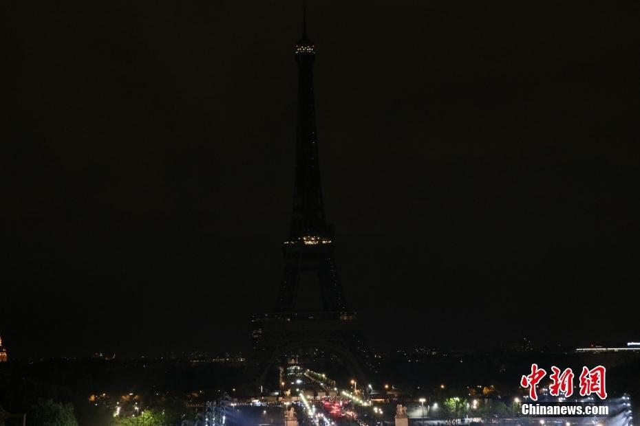 巴黎景點縮短夜間照明時間 埃菲爾鐵搭提前熄燈