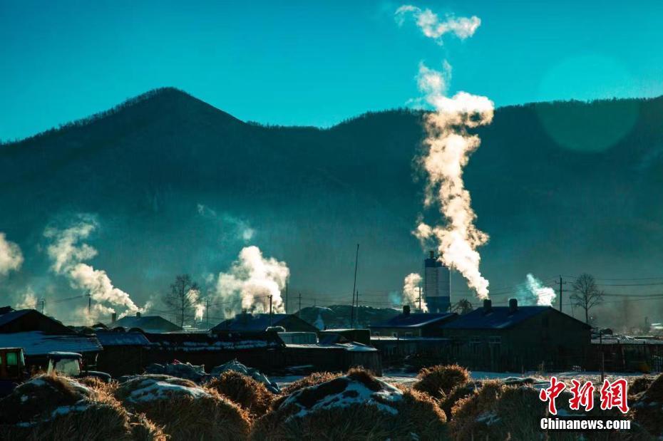 內(nèi)蒙古大興安嶺的冬日美景 彷如夢(mèng)幻般冰雪世界