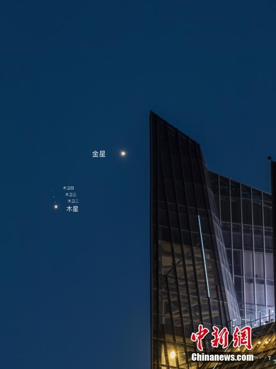 天宇上演金、木兩星“星星相吸”