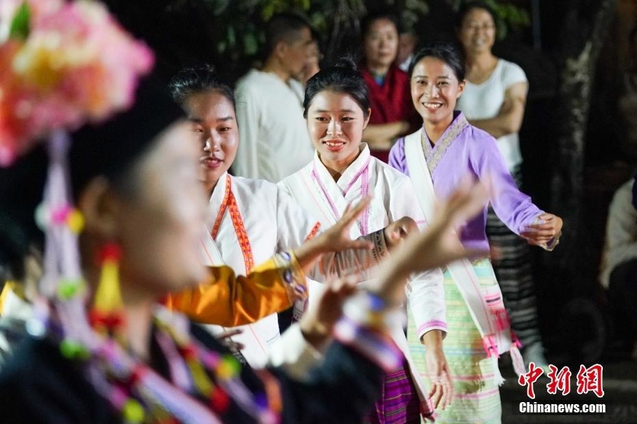 云南景邁山民眾慶祝申遺成功