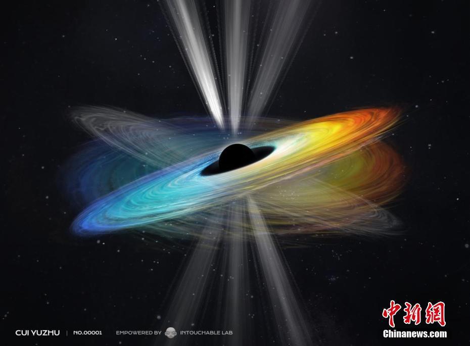 人类首拍照片黑洞再获重大发现：喷流周期性摆动证实黑洞自旋