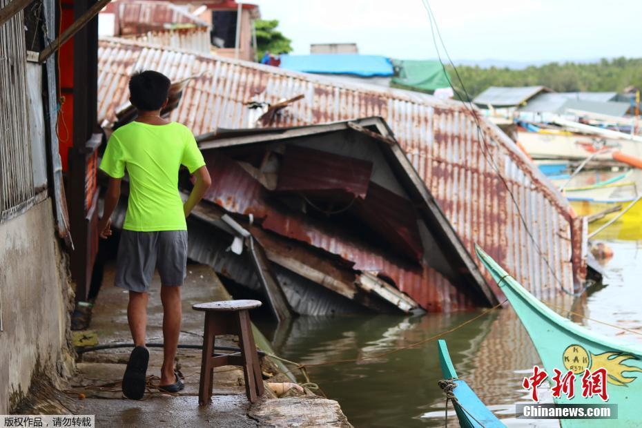 菲律賓海岸附近發(fā)生多次地震