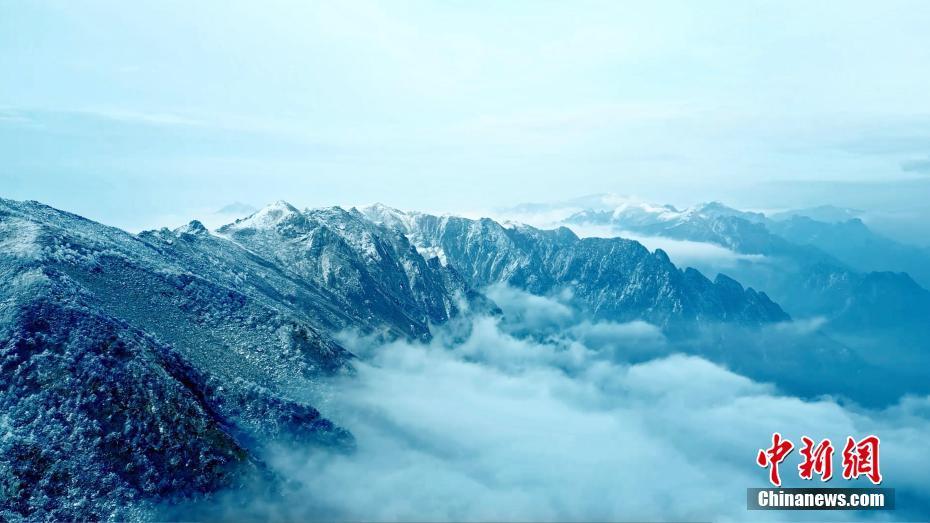 “積雪浮云端” 冬日秦嶺宛若仙境