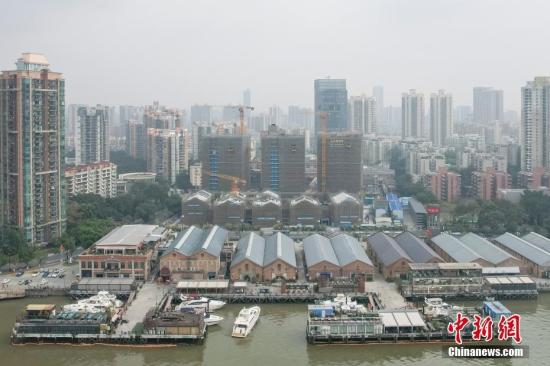 广州首个港口文化主题商业综合体项目封顶