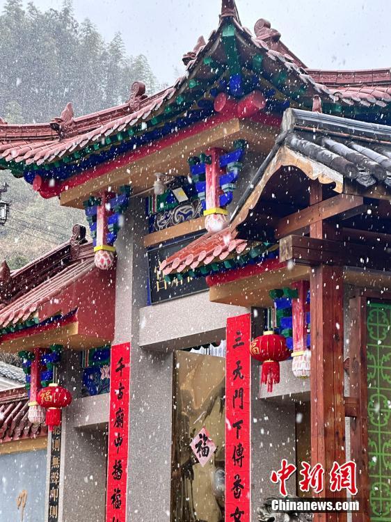 遇見福建：寧德迎來新年初雪