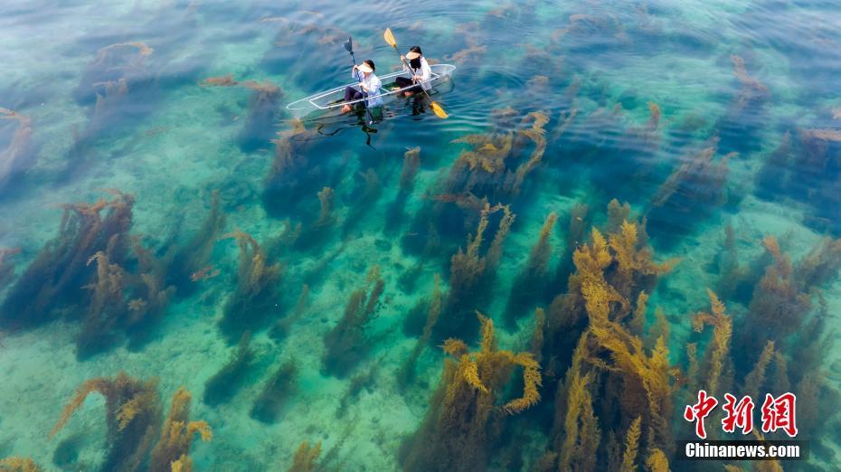 廣西北海潿洲島“玻璃海”如仙境