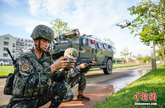 直擊武警廣西欽州支隊反恐演練現場