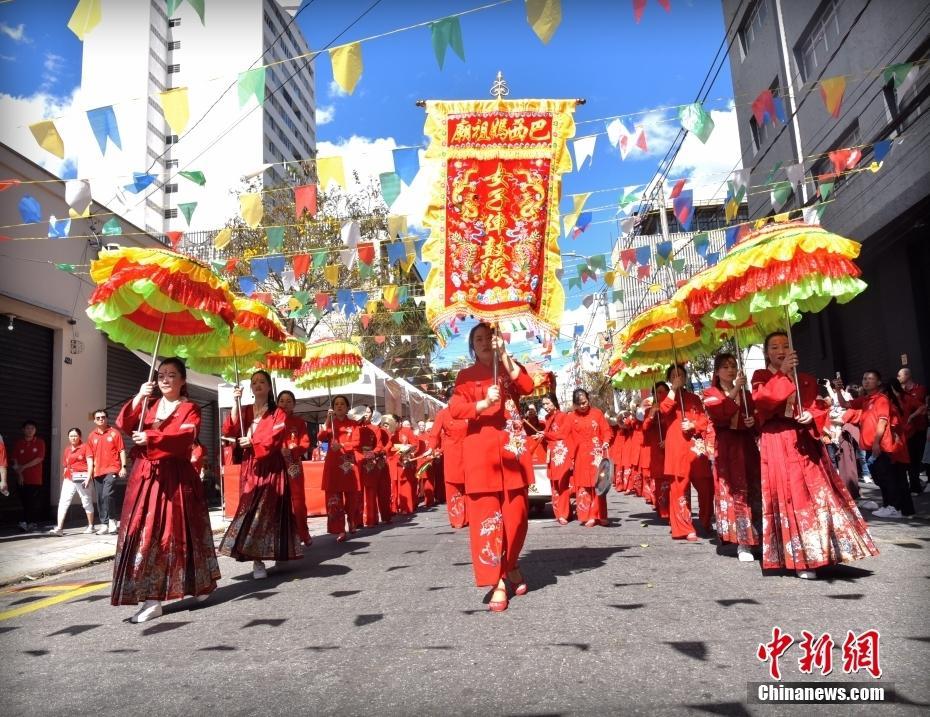 湄洲媽祖分靈抵達巴西圣保羅