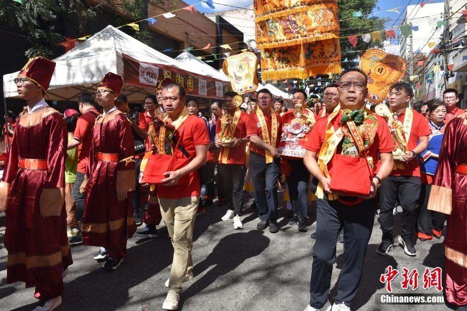 湄洲媽祖分靈抵達(dá)巴西圣保羅