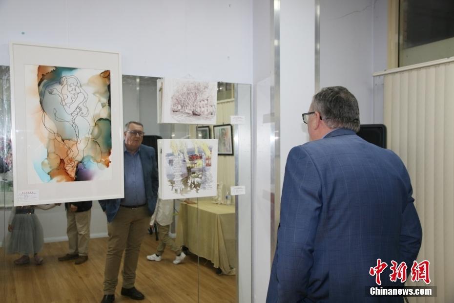 澳大利亞畫院在悉尼舉辦《中西繪畫作品邀請展》