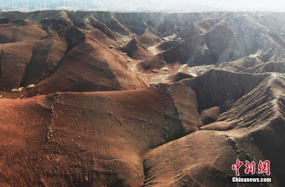 甘肅張掖：平山湖大地景色壯美